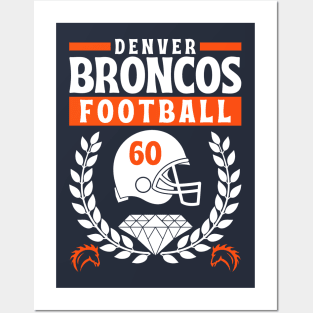 Denver Broncos 1960 American Football Edition 2 Posters and Art